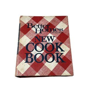 Vintage Binder Better Homes & Gardens The New Cookbook